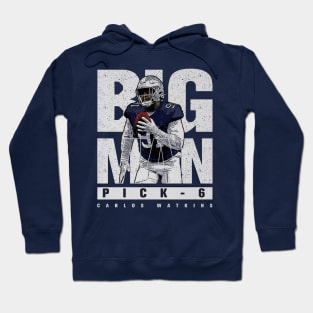 Carlos Watkins Dallas Big Man Hoodie